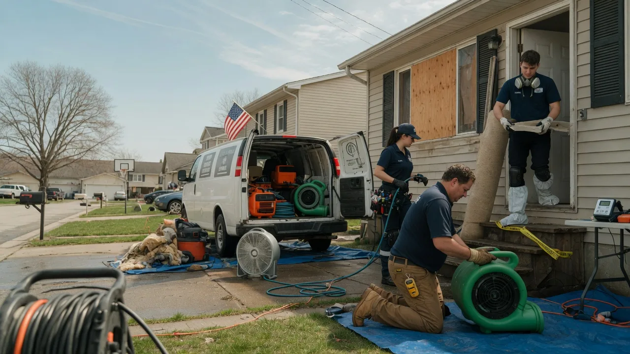 Water Damage Restoration in Wrightstown, NJ near me